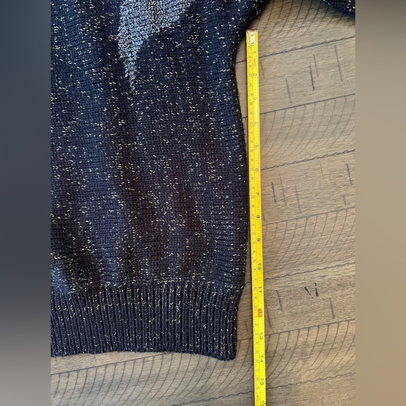 VINTAGE Karen Scott SPARKLY Crew Neck Sweater - Picture 7 of 8
